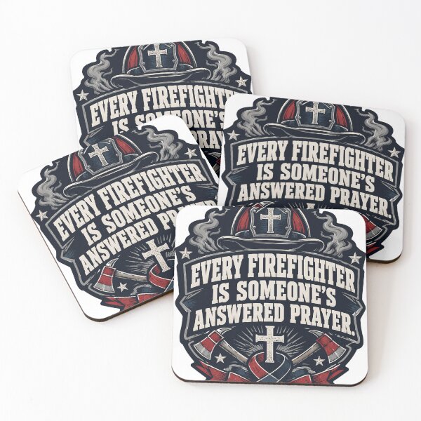 Item preview, Firefighter Answered Prayer Tribute  designed and sold by Squiggle Happy.