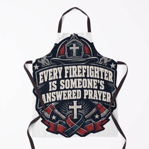 Item preview, Firefighter Answered Prayer Tribute designed and sold by Squiggle Happy.