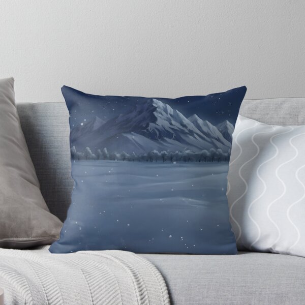 Item preview, Fantasy Snowy Mountain Night designed and sold by Snow-Ista.