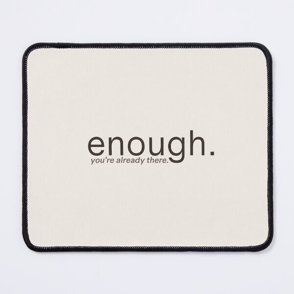 Item preview, enough. (Brown) designed and sold by Pencil & Pixel.