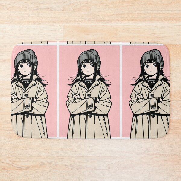 Item preview, Fashion - Man in Black Trench Coat Beanie Streetwear Anime Variant 2 designed and sold by AnimeShin.