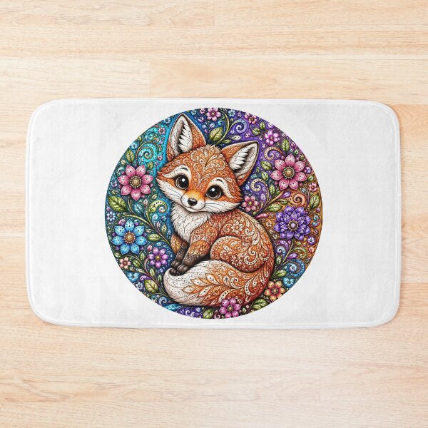 Item preview, Cute Baby Fox designed and sold by PaintedbyCarol.