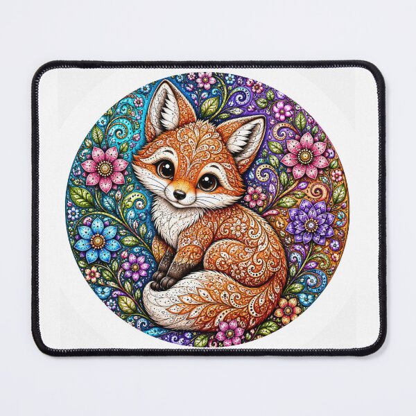 Item preview, Cute Baby Fox designed and sold by PaintedbyCarol.