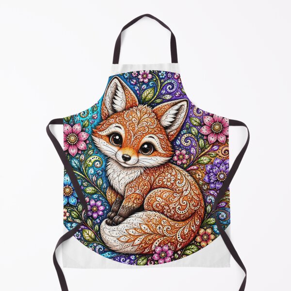 Item preview, Cute Baby Fox designed and sold by PaintedbyCarol.