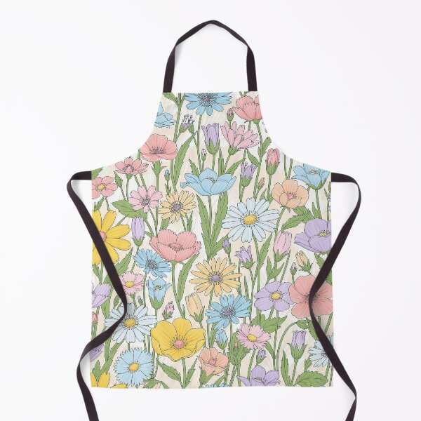 Item preview, Vintage Pastel Wildflower Meadow Floral Pattern designed and sold by NuvoraNest.