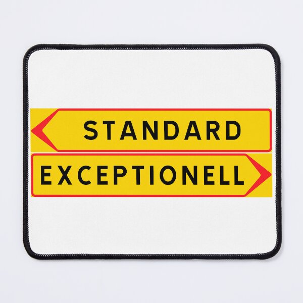 Item preview, Standard or exceptional? designed and sold by ALF2023.