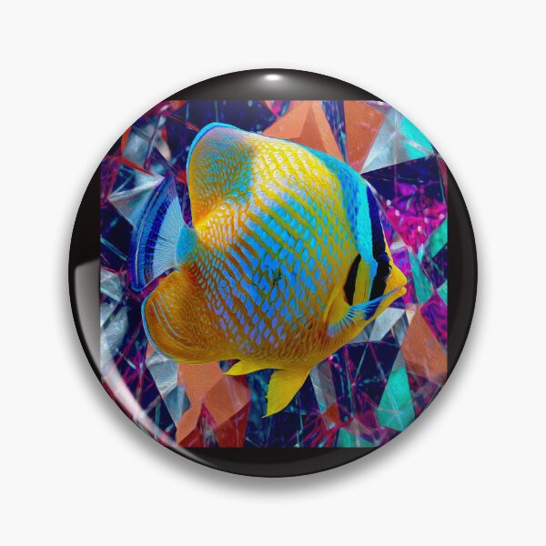 Item preview, Chromatic Currents: The Butterfly Fish #2 designed and sold by Helios Be. Lavsh.