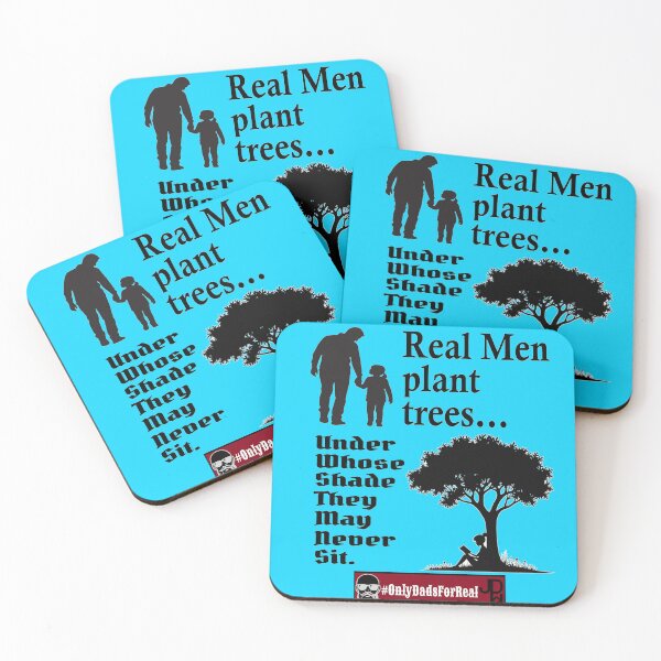 Item preview, Real Men Plant Trees (Blue) *More Colors Available in Collection designed and sold by OnlyDadsForReal.