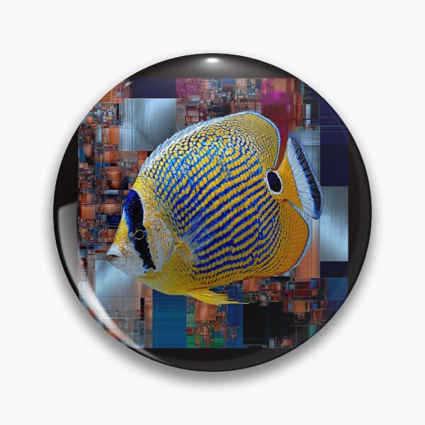 Item preview, Chromatic Currents: The Butterfly Fish #3 designed and sold by Helios Be. Lavsh.