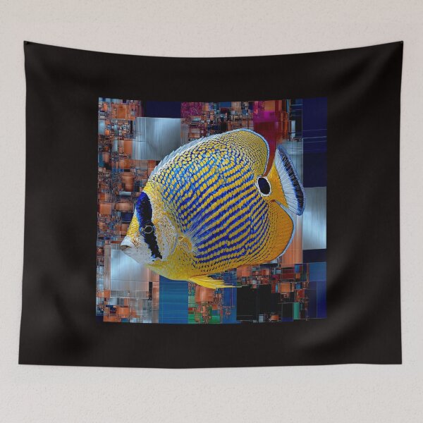 Item preview, Chromatic Currents: The Butterfly Fish #3 designed and sold by Helios Be. Lavsh.