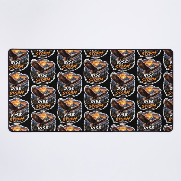 Item preview, Rise Above the Storm – Majestic Eagle Sticker designed and sold by Ishratparween11.