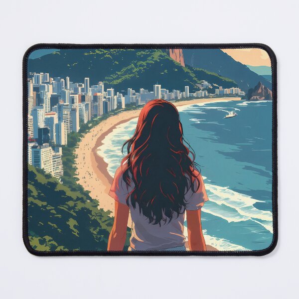 Item preview, Dreamy Anime Girl Contemplating designed and sold by JacksoonLester.
