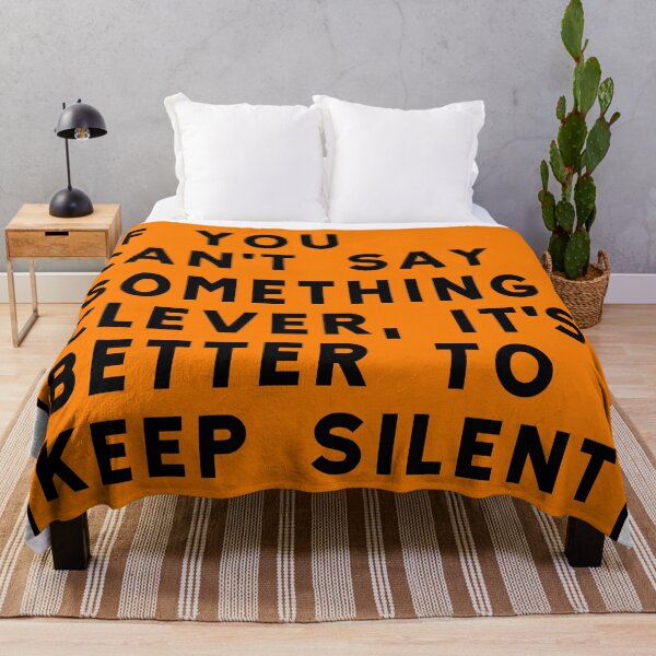 Item preview, Don't say anything stupid. designed and sold by ALF2023.