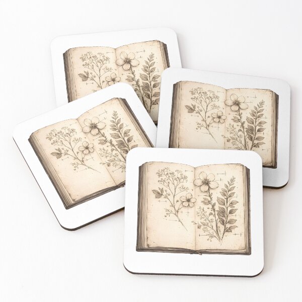 Item preview, Botanical Herbarium Journal designed and sold by PatiImagination.