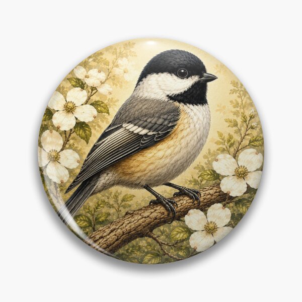 Item preview, Chickadee Sticker designed and sold by Encouraging24.