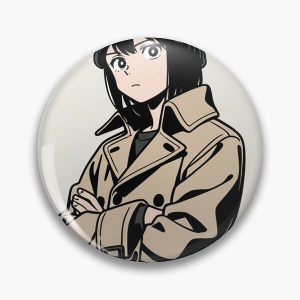 Item preview, Fashion - Man in Black Trench Coat Beanie Streetwear Anime designed and sold by AnimeShin.