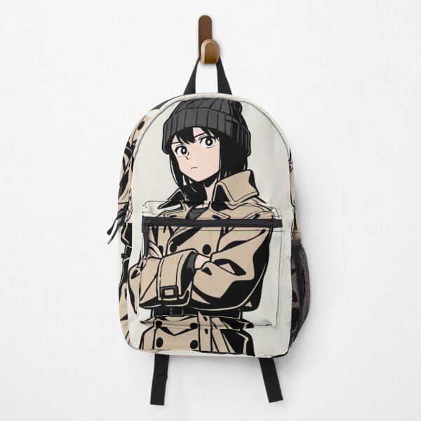 Item preview, Fashion - Man in Black Trench Coat Beanie Streetwear Anime designed and sold by AnimeShin.