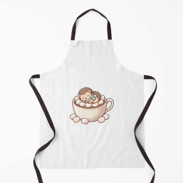 Item preview, Cute Kawaii Baby Hedgehog in Hot Cocoa Mug designed and sold by YALLABUY.