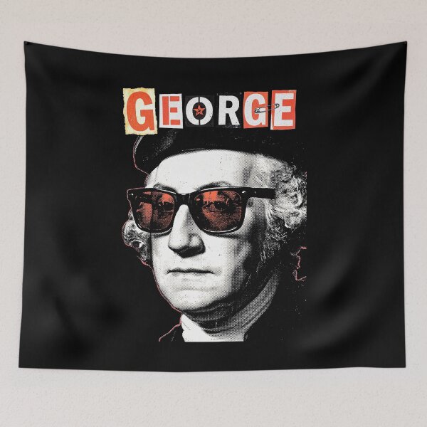 Item preview, President George Washington Funny Pop Art 4th Of July designed and sold by GrandeDuc.