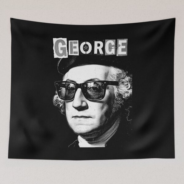 Item preview, President George Washington Funny Pop Art 4th Of July designed and sold by GrandeDuc.