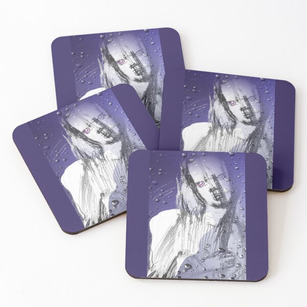 Item preview, Angel Watching Through Raindrops (Original Poster by ACCI) designed and sold by VanyssaGraphics.