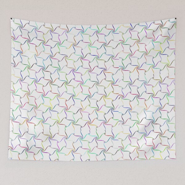 Item preview, Colorful Abstract Swirl Pattern designed and sold by reanacreations.