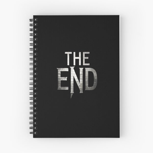 Item preview, The End Cinematic Typography - Dark Grunge Gothic Art designed and sold by gokhanuzen.