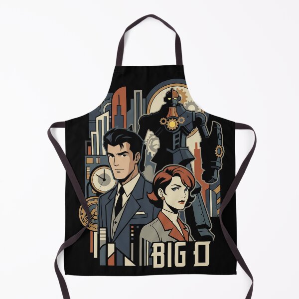 Item preview, Big O Anime Manga Graphic Tee designed and sold by Senpaiwaves.