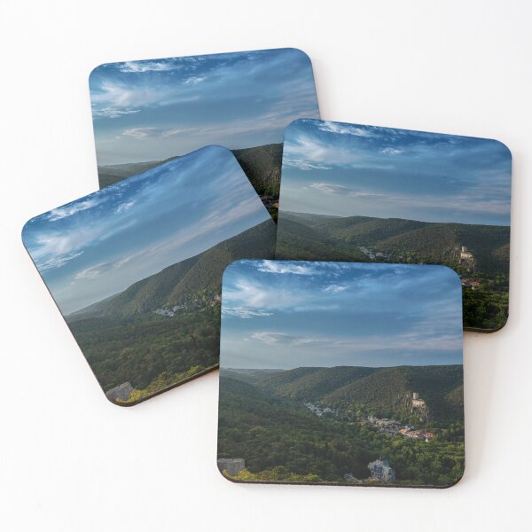Item preview, Medieval Castle in a Forested Mountain Valley designed and sold by EllenNortt.