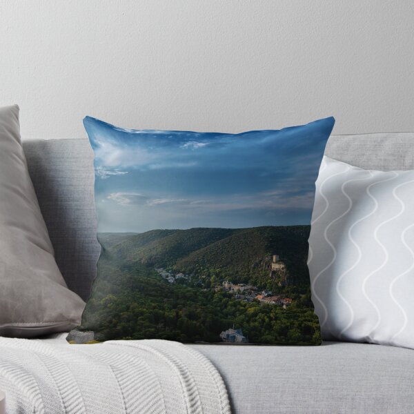 Item preview, Medieval Castle in a Forested Mountain Valley designed and sold by EllenNortt.