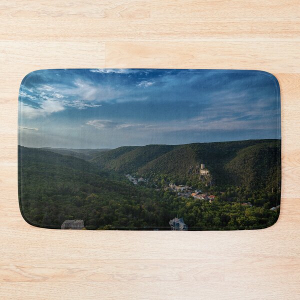 Item preview, Medieval Castle in a Forested Mountain Valley designed and sold by EllenNortt.