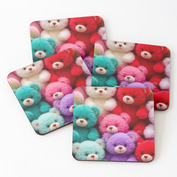 Item preview, Cute Colorful Teddy Bears Pile designed and sold by Articora.