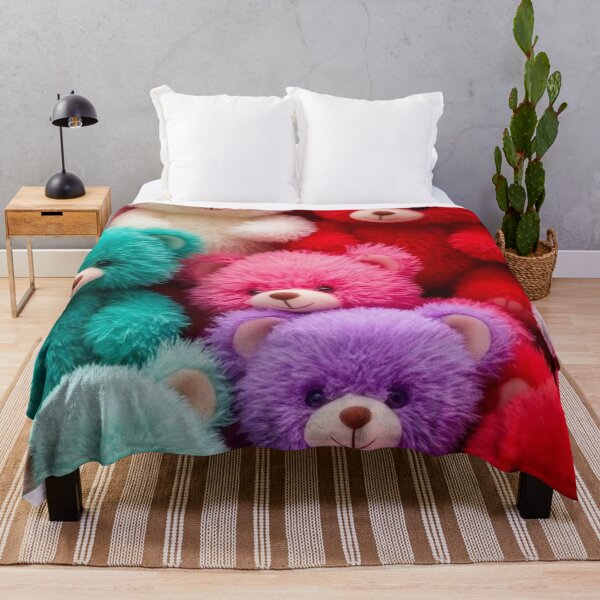 Item preview, Cute Colorful Teddy Bears Pile designed and sold by Articora.