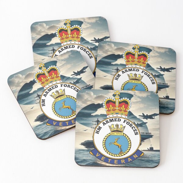 Item preview, HMS Active Royal Navy HM Armed Forces Veteran designed and sold by Bootneckstore.