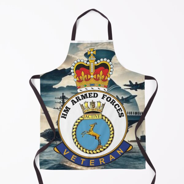 Item preview, HMS Active Royal Navy HM Armed Forces Veteran designed and sold by Bootneckstore.