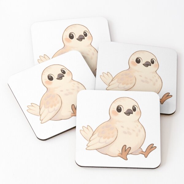 Item preview, Cute White Tailed Ptarmigan Pastels Kawaii Aesthetic designed and sold by AlchemyColor.