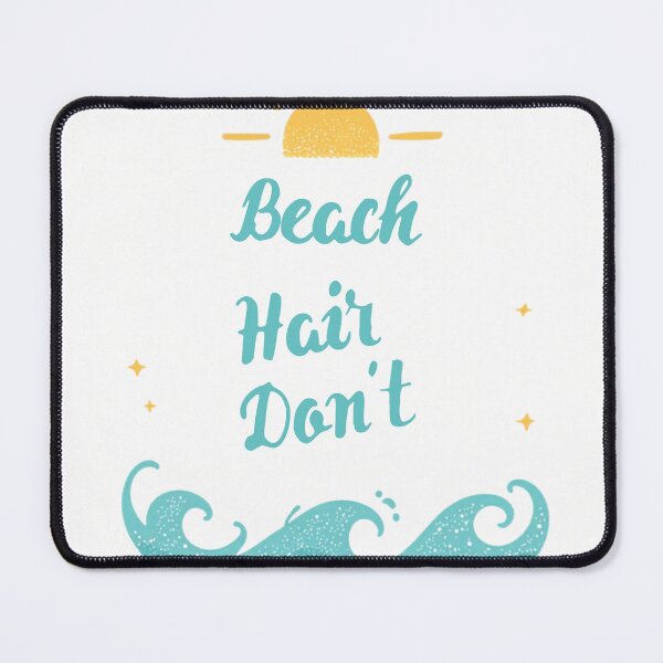 Item preview, Beach Hair Don't Care - Funny Summer Beach Lover Tee designed and sold by RedRubyBubble.