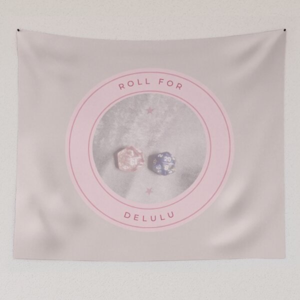 Item preview, ROLL FOR DELULU designed and sold by narrativePAN1C.