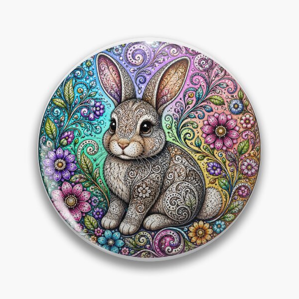 Item preview, Intricate Bunny designed and sold by PaintedbyCarol.