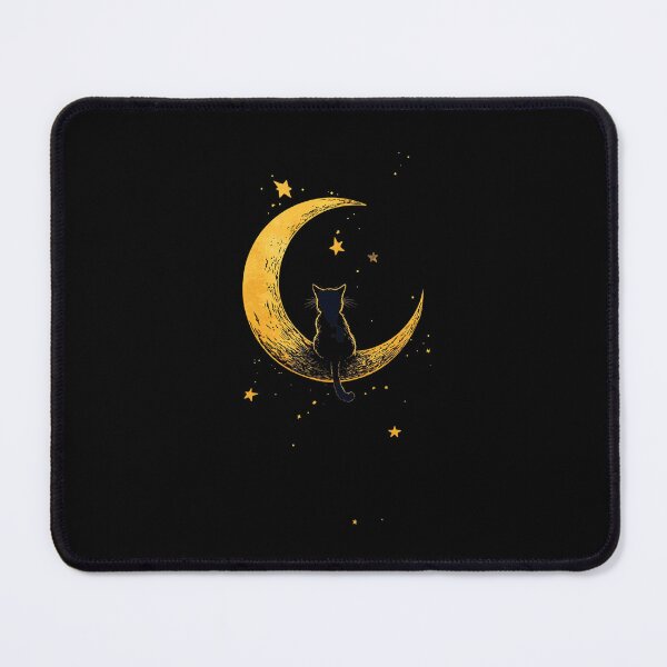 Item preview, Cat in moon designed and sold by VividMorphk.