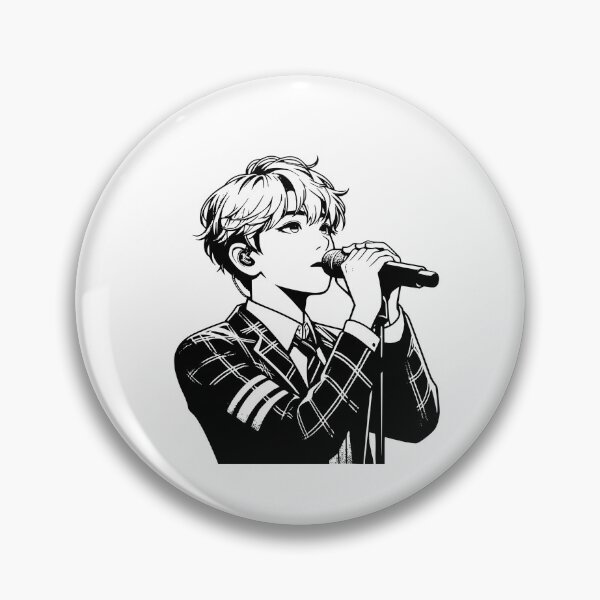Item preview, Capture the Rhythm: Minimalist Aesthetic K-Pop & Anime Line Art designed and sold by suh shop.