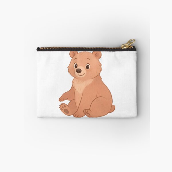 Item preview, Adorably Fluffy Grizzly Bear Cub designed and sold by AlchemyColor.