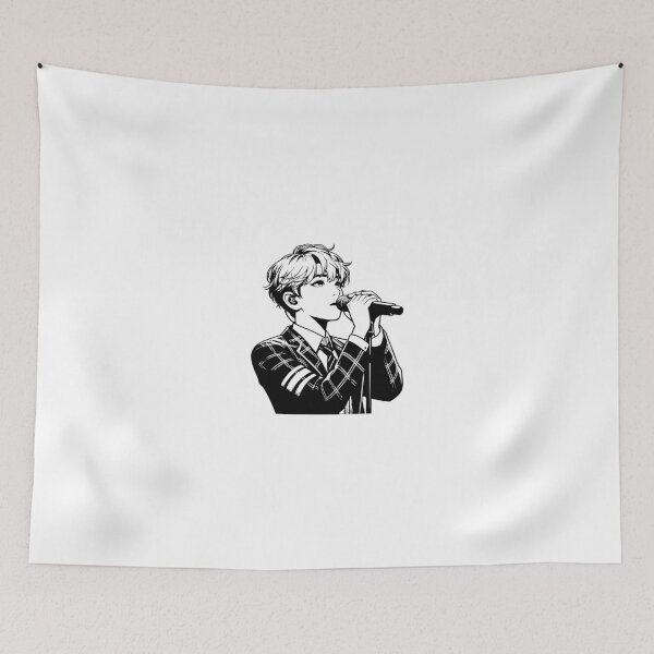 Item preview, Capture the Rhythm: Minimalist Aesthetic K-Pop & Anime Line Art designed and sold by suh shop.