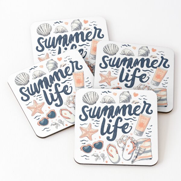 Item preview, Summer life - fun day designed and sold by GUNAPRIYAA.