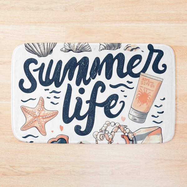 Item preview, Summer life - fun day designed and sold by GUNAPRIYAA.