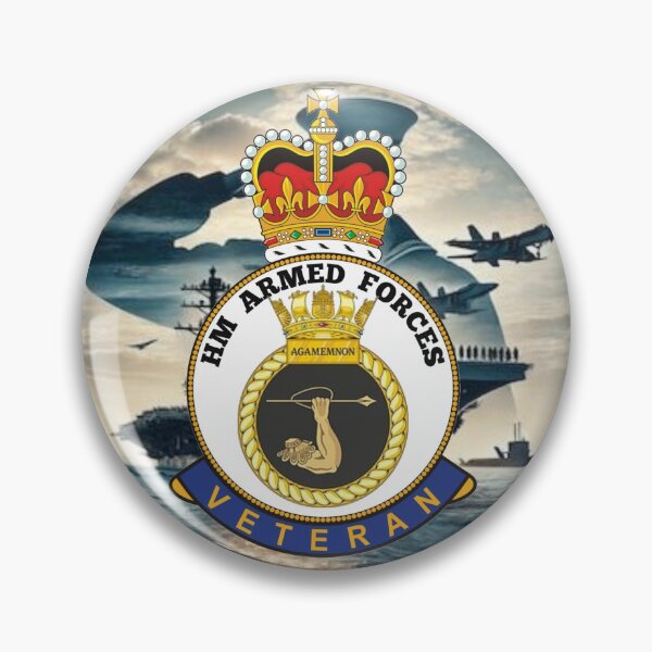 Item preview, HMS Agamemnon Royal Navy HM Armed Forces Veteran designed and sold by Bootneckstore.