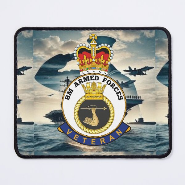 Item preview, HMS Agamemnon Royal Navy HM Armed Forces Veteran designed and sold by Bootneckstore.