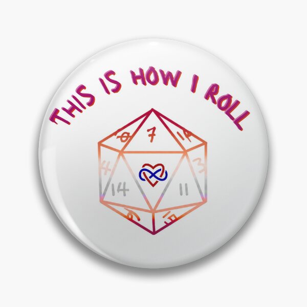 Item preview, How We Roll - Lesbian/Poly designed and sold by narrativePAN1C.