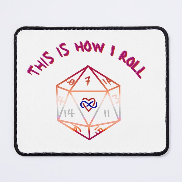 Item preview, How We Roll - Lesbian/Poly designed and sold by narrativePAN1C.