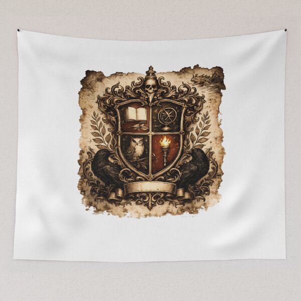 Item preview, Original Gothic University Crest designed and sold by PatiImagination.